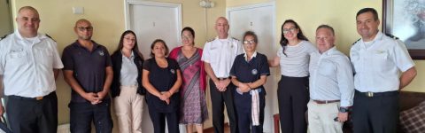 <span class="texto-mediano">Comodoro Fernando Reyes en visita técnica a Bienvalp</span>