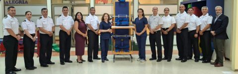 Condestables Mayores entregan equipamiento a Centro de Rehabilitación DALEGRIA