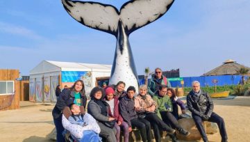 Centro de Rehabilitación DALEGRIA visitó el Acuario Viva Mar