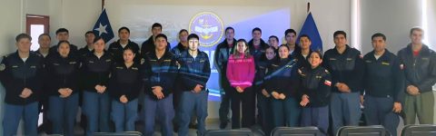 Asistencia Social realizó conferencia en la Escuela de Aviación Naval
