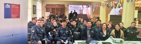 SERVIU en colaboración con BIENVALP orientó a Dotación de BASAERO